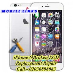 iPhone 6 Broken LCD/Display Replacement Repair